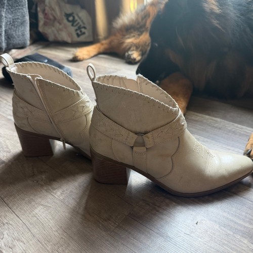Frye beige western - frye, western-style